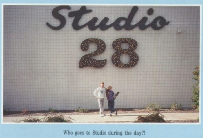 Studio 28 - 1990 Yearbook Photo